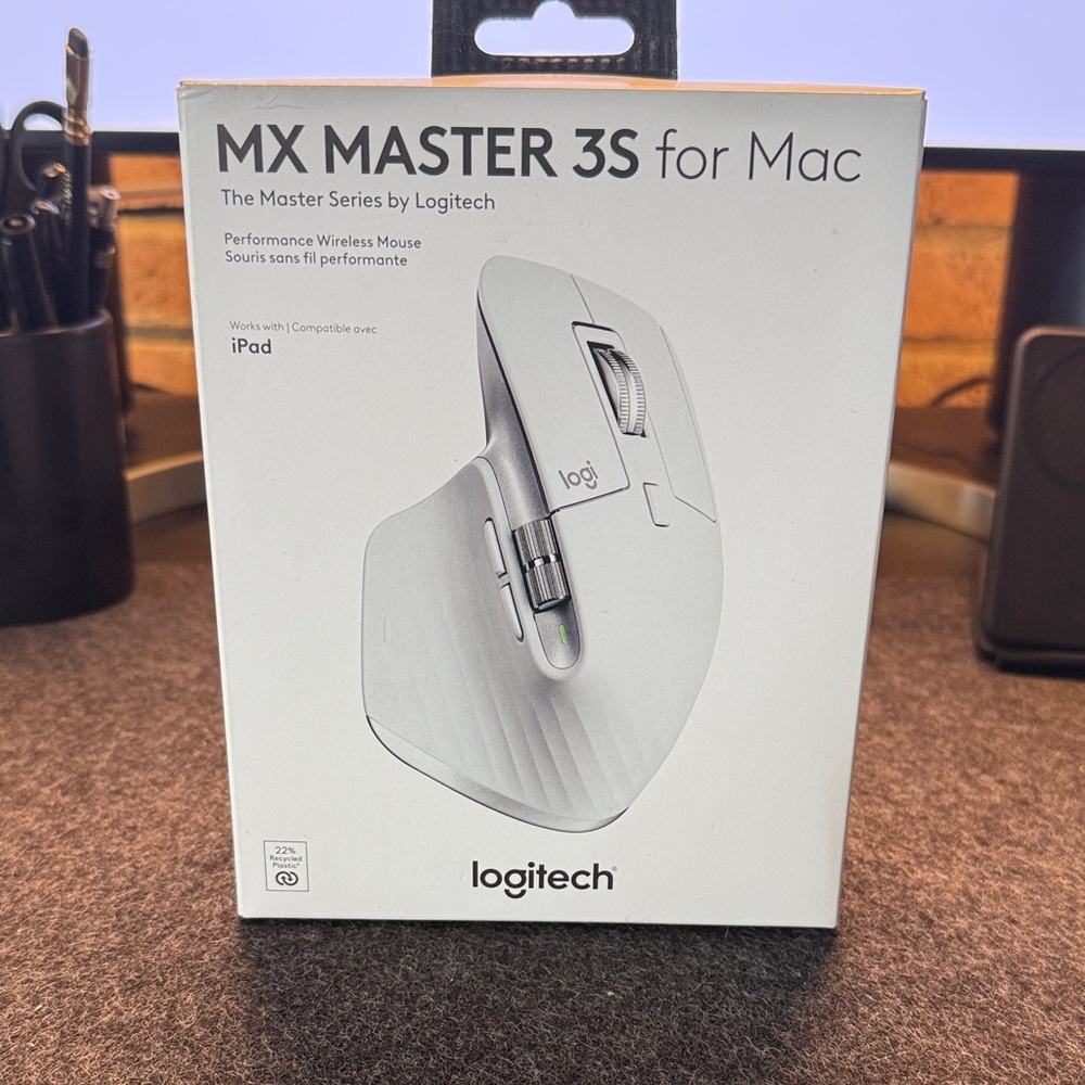 Logitech MX Master 3S Wireless Mouse - White